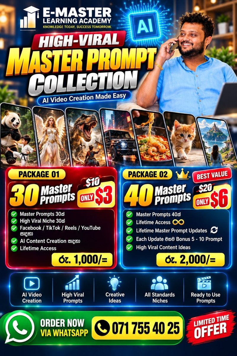 40+ Master Prompts